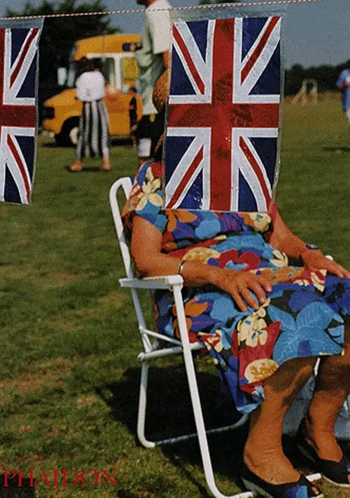 Think of England by Martin Parr — book cover